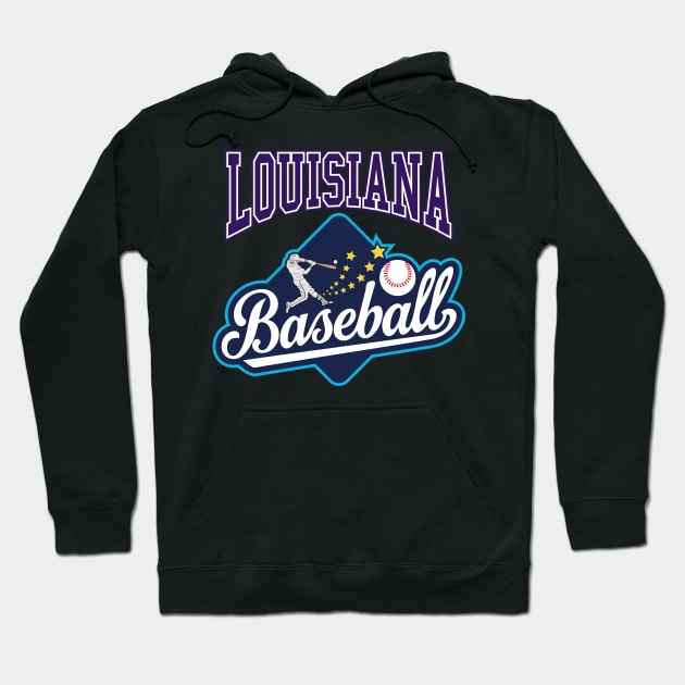 Louisiana Baseball | SECT51 Hoodie by VISUALUV